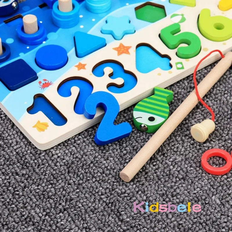 Montessori Math Fishing & Sorting Toy