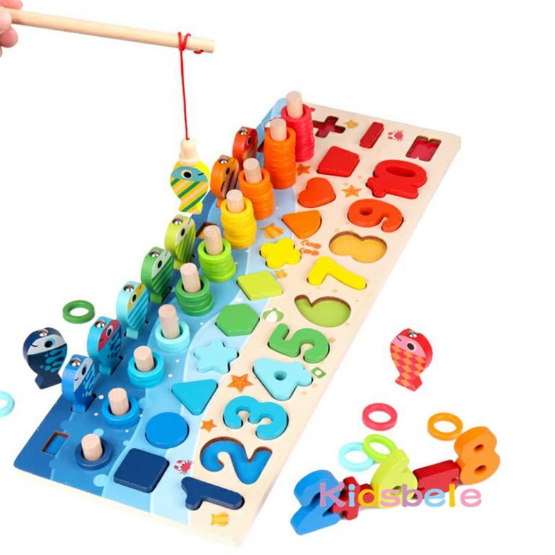 Montessori Math Fishing & Sorting Toy