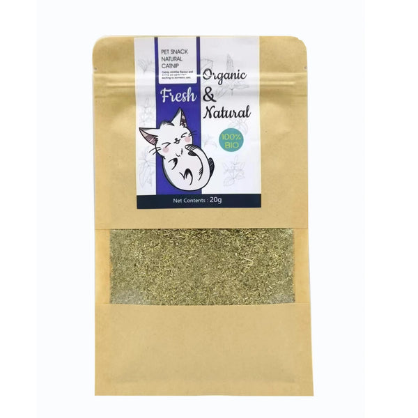 20g Simply Catnip Natural Organic Premium Catnip 20g/bag Catmint  Menthol Flavor Can Be Sprinkled on Toys and Catnip Toys