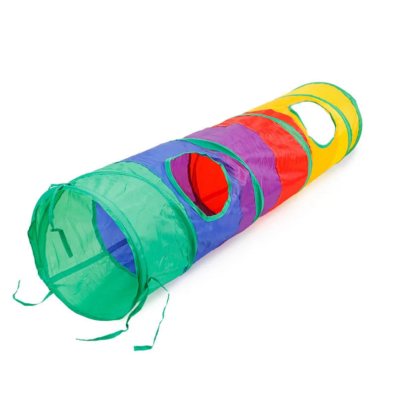 Cat Tunnel Pet Supplies Cat S T Pass Play Tunnel Foldable Cat Tunnel Cat Toy Breathable Drill Barrel for Indoor loud paper