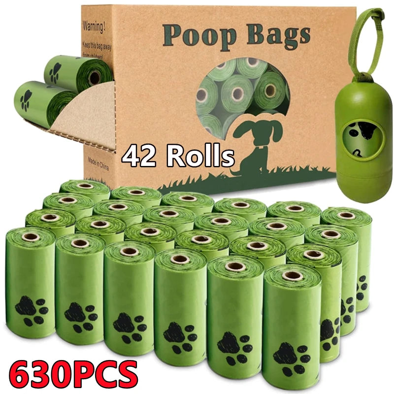 Biodegradable Dog Poop Bags - Bulk Scented Cat Waste Bags