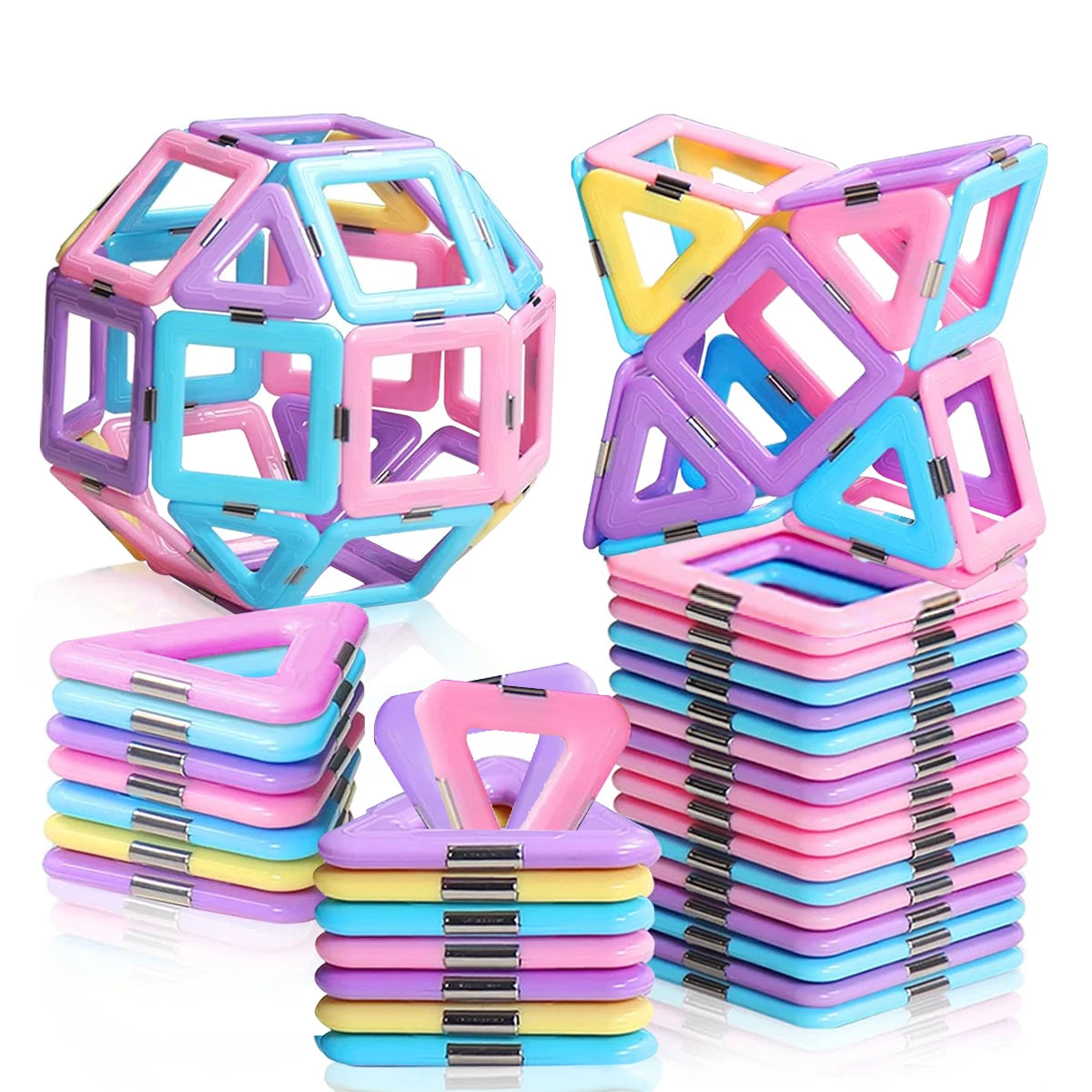 Magnetic Building Blocks STEM Creativity Set for Kids