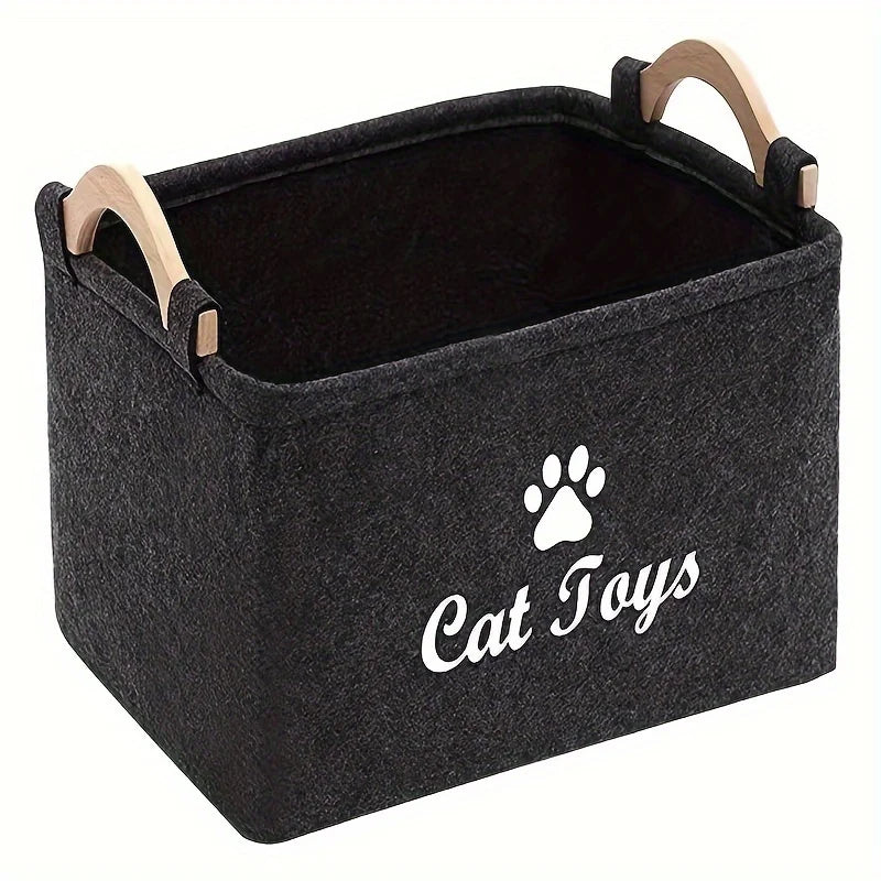 1Pcs Bone Palm Print Pet Storage Box