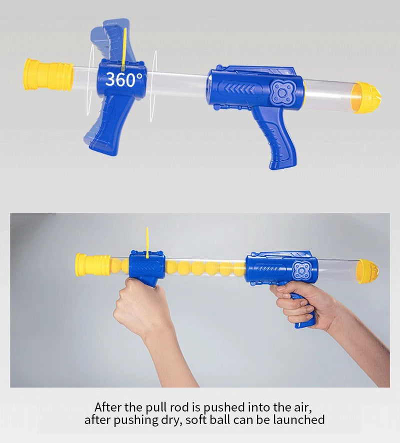 Hungry Shooting Duck Toy 98K Pistol Air Gun with Light