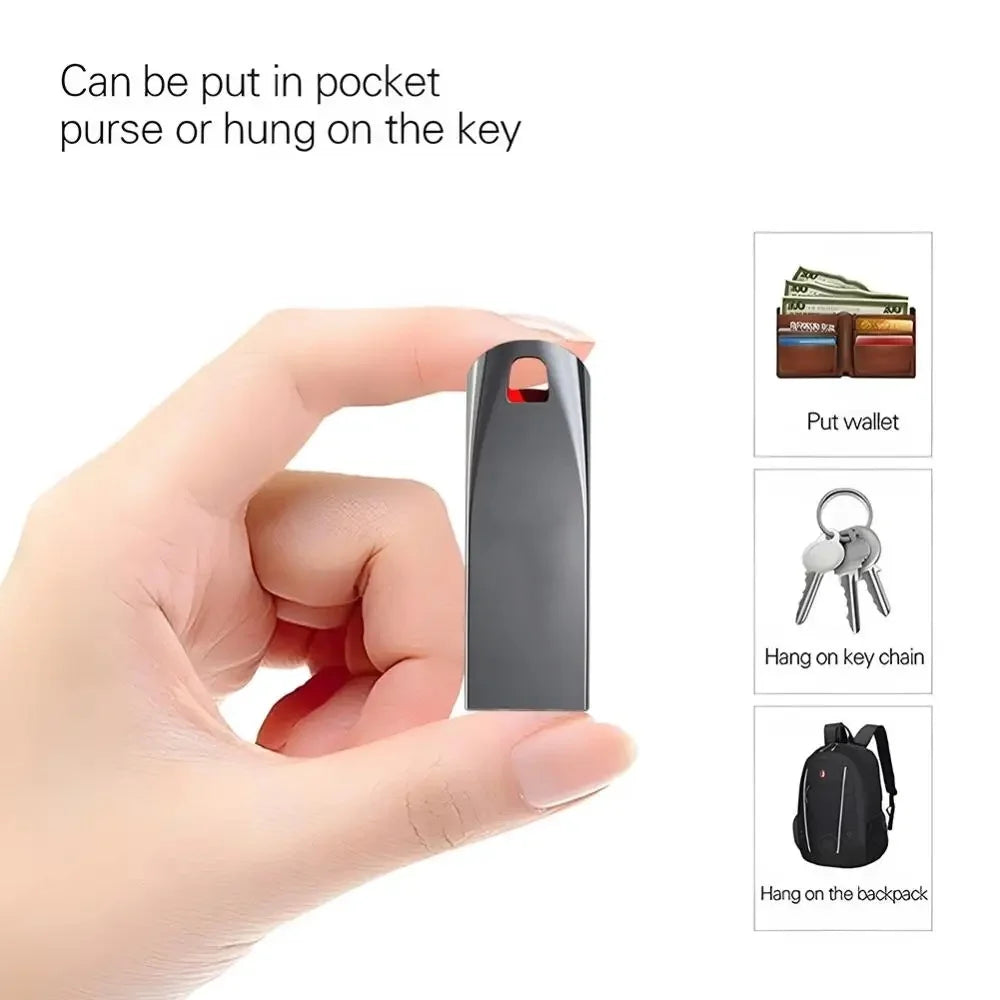 Xiaomi 2TB USB 3.0 Metal Flash Drive - High-Speed, Waterproof