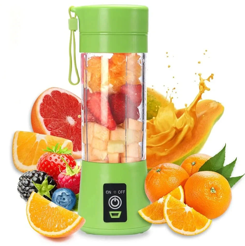 Portable Mini Electric Juicer USB Charging Smoothie Maker