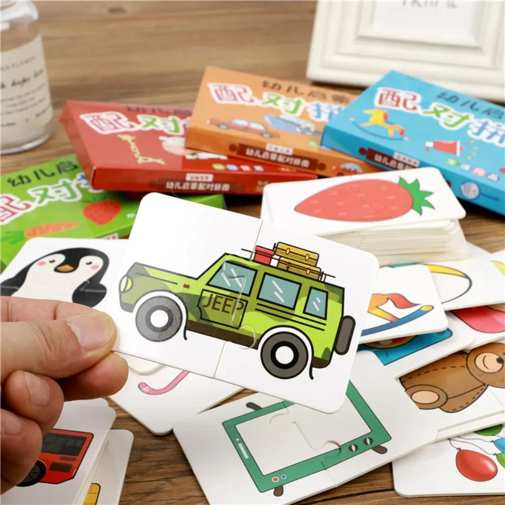 Montessori Toddler Card Matching Game