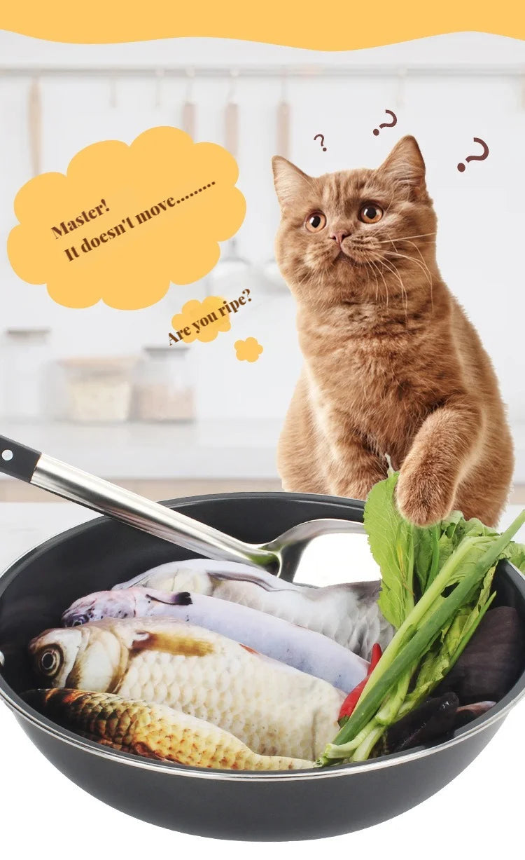 Electric Cat Toy Fish Pet Cat Toys Simulation Fish Swing Kitten Dance Fish Toy Funny Cats Chewing Playing Supplies USB Charging