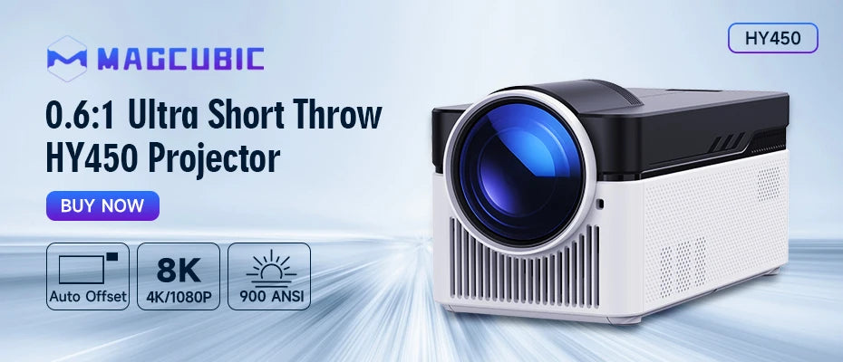 Magcubic HY300 Pro 4K Android Projector