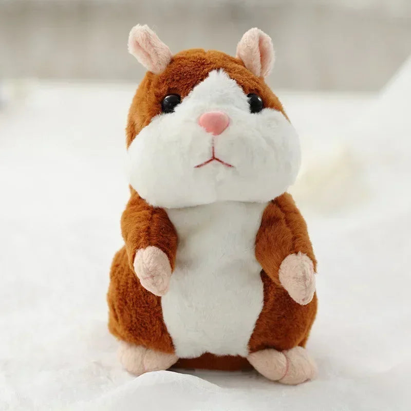 Talking Hamster Plush Toy - Funny, Soothing, Kids Gift