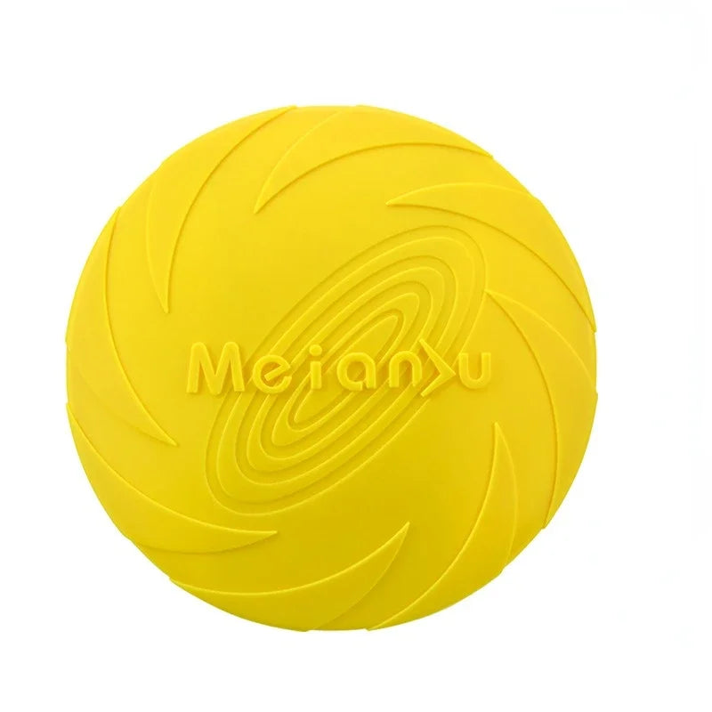 Silicone Flying Disc Dog Toy – 15/18/22cm