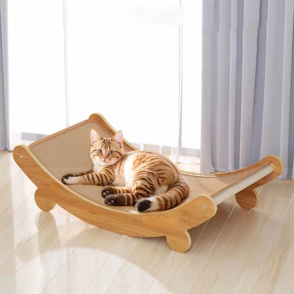 Cat Scratching Pads Cat Scratch Board Detachable Wear-resistant Multifuction Cats Sleeping Bed Kitten Grinding Cat Toys