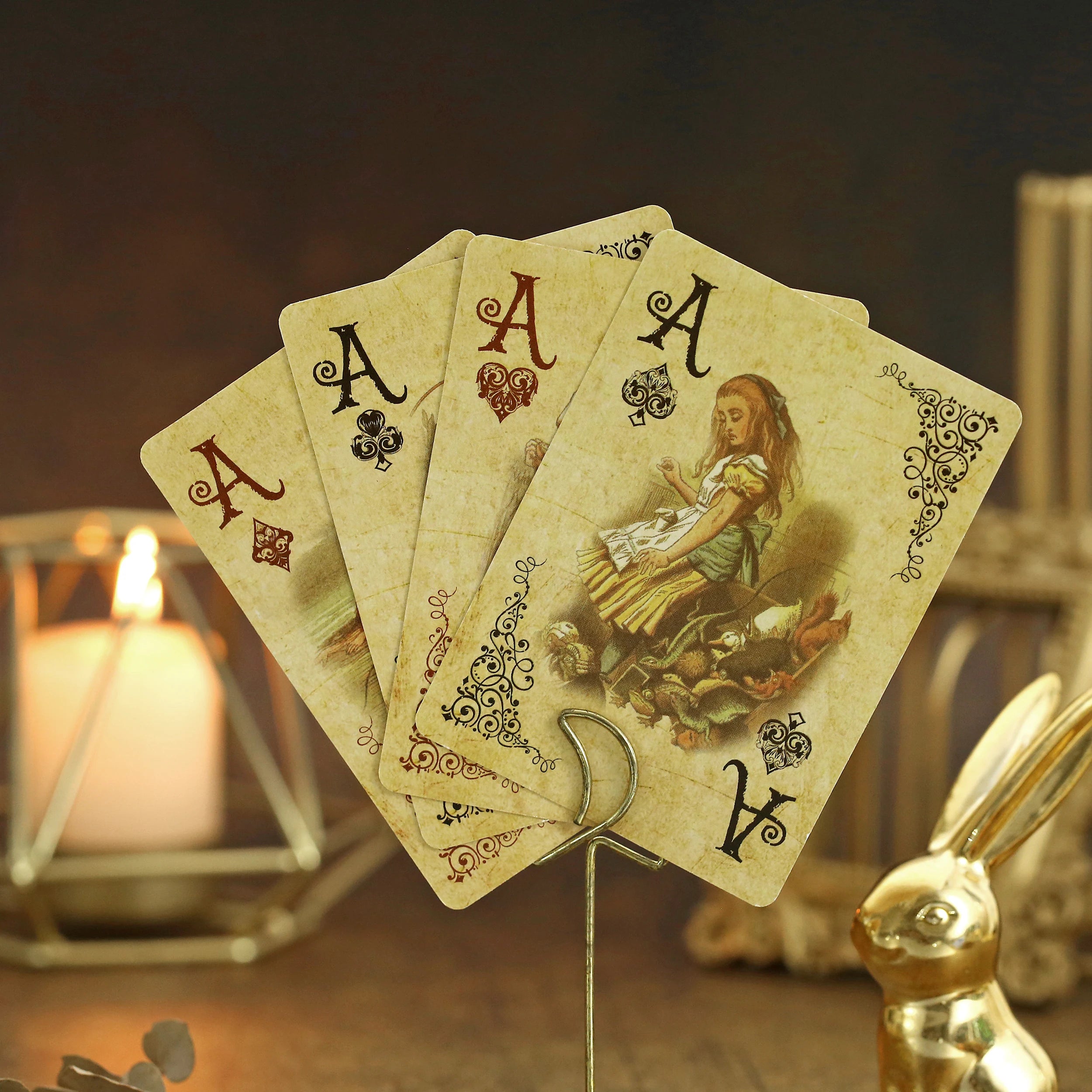 Vintage Alice in Wonderland Playing Cards Set