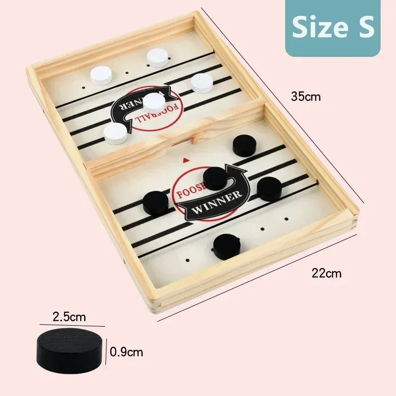 Foosball Winner Game - Fast Sling Puck Board