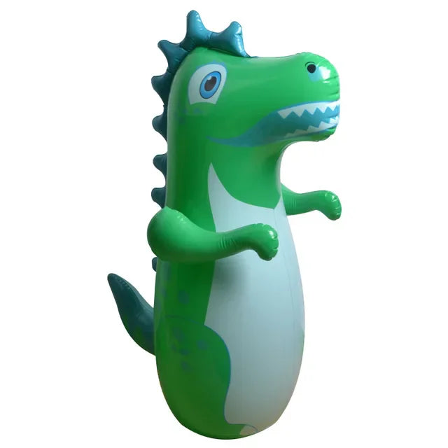 Tumbler Boxing Inflatable Dinosaur Punching Bag - Boys & Girls