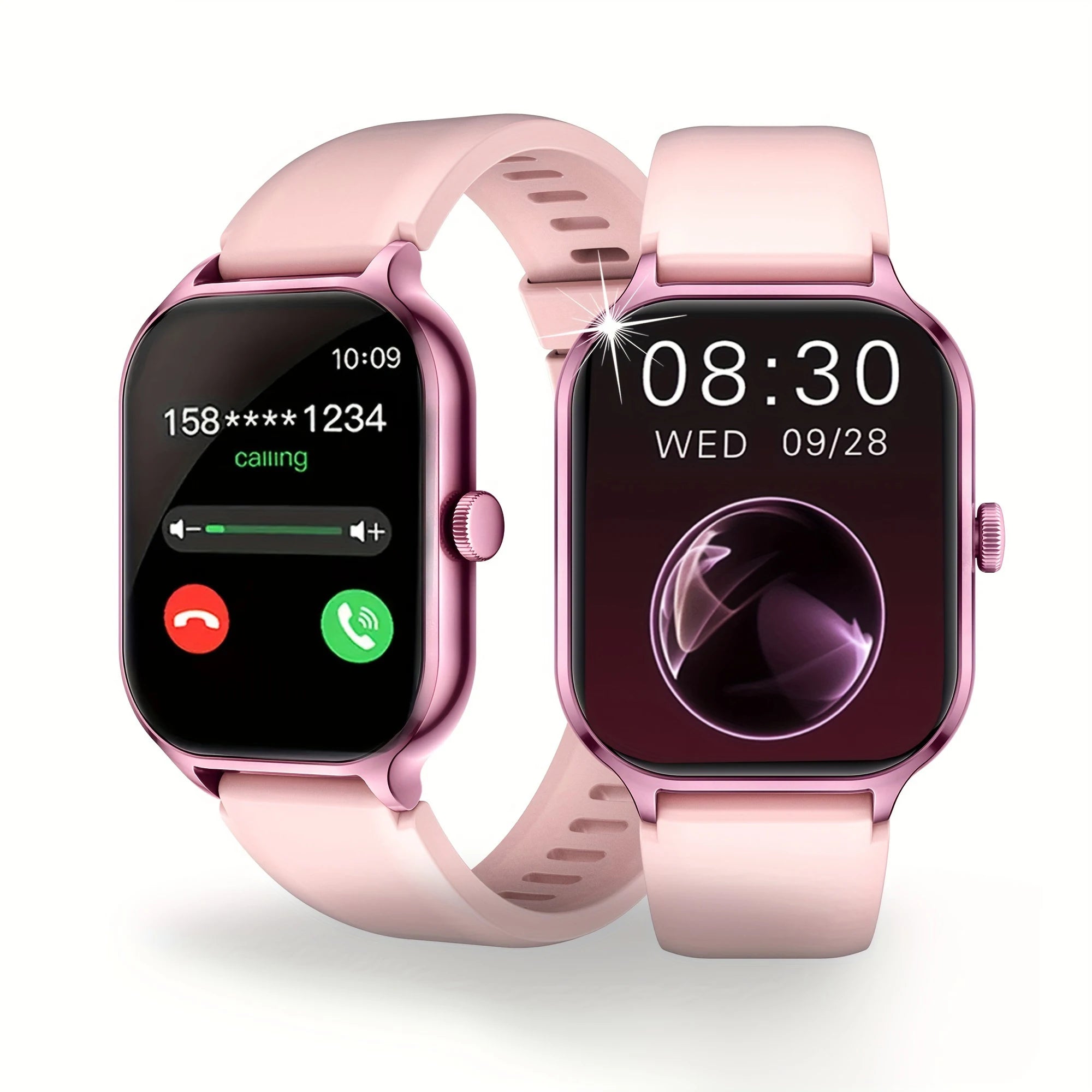 Smart Watch with Wireless Calling, Multi-Sport Mode & APP Reminders for iPhone/Android