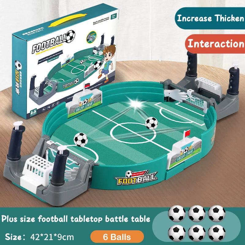 Portable Soccer Table Game for Kids & Family