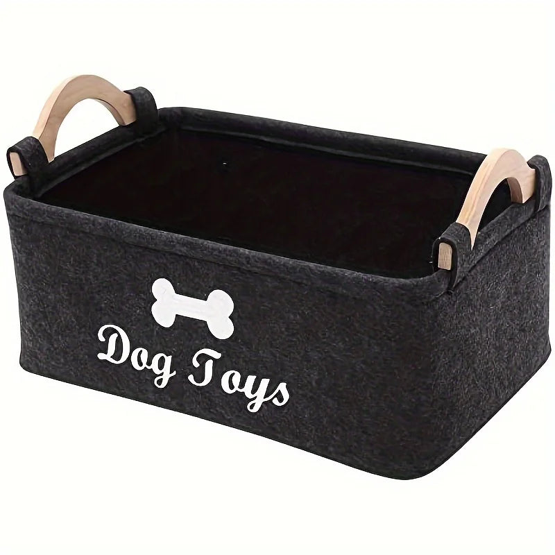 1Pcs Bone Palm Print Pet Storage Box