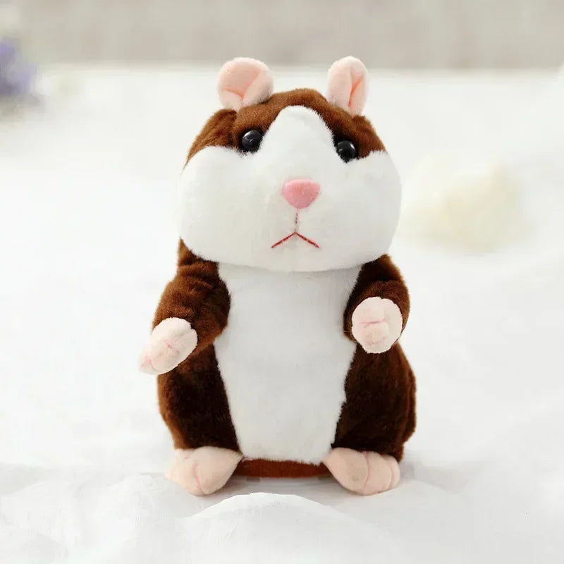 Talking Hamster Plush Toy - Funny, Soothing, Kids Gift