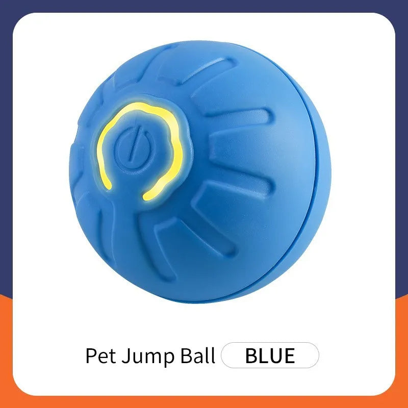 Smart Interactive Dog Toy Ball - USB Automatic Moving & Bouncing Pet Toy