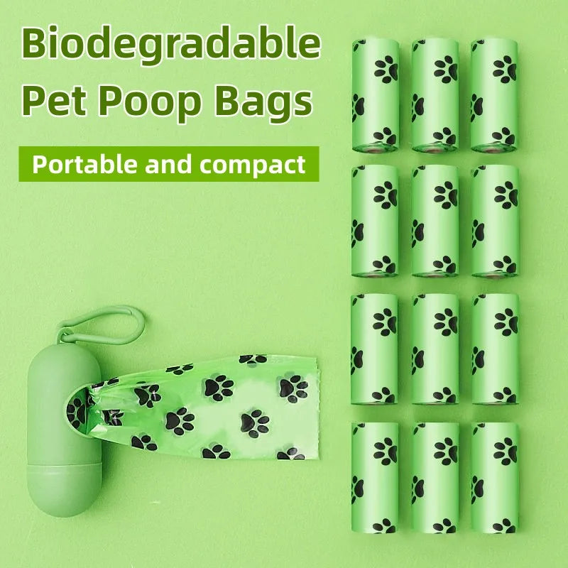 Biodegradable Dog Poop Bags - Bulk Scented Cat Waste Bags