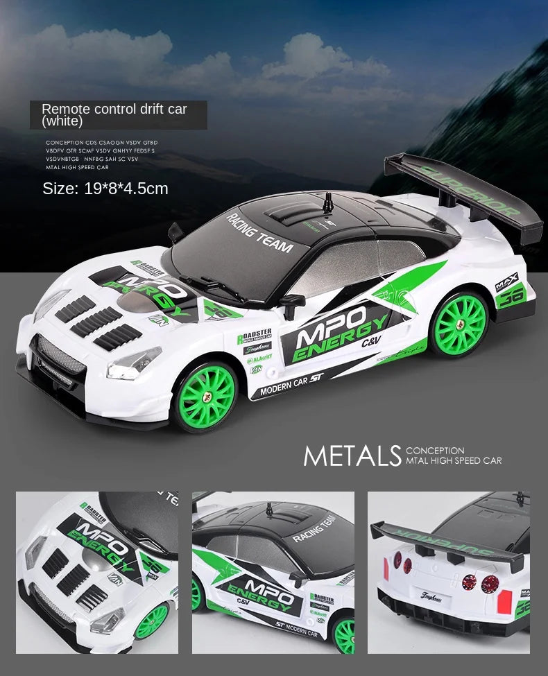 ZWN 1/24 RC Drift Car - High-Speed Remote Control Electric Vehicle