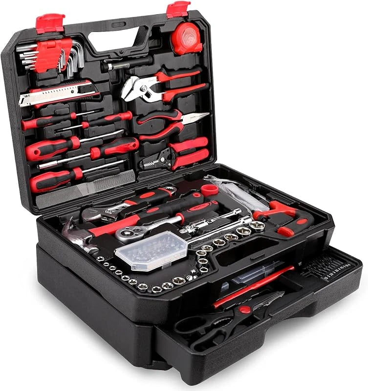 325 Home Repair Tool Kit General HouseholdToolbox with Drawer Storage BoxUniversal Household Tools Are Perfect for the Homeowner