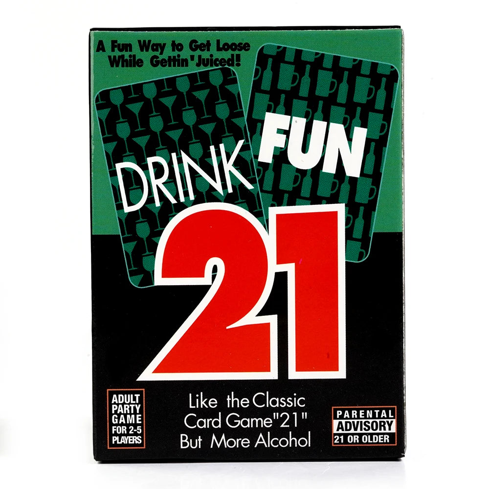 Drink Fun 21: Hilarious Drinking Card Game