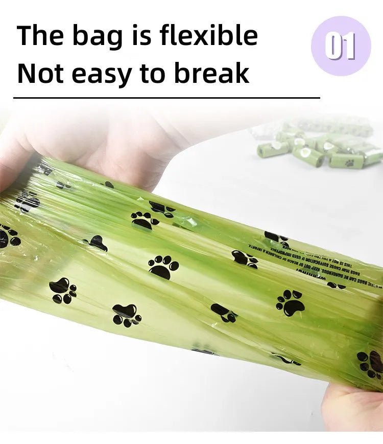 Biodegradable Dog Poop Bags - Bulk Scented Cat Waste Bags