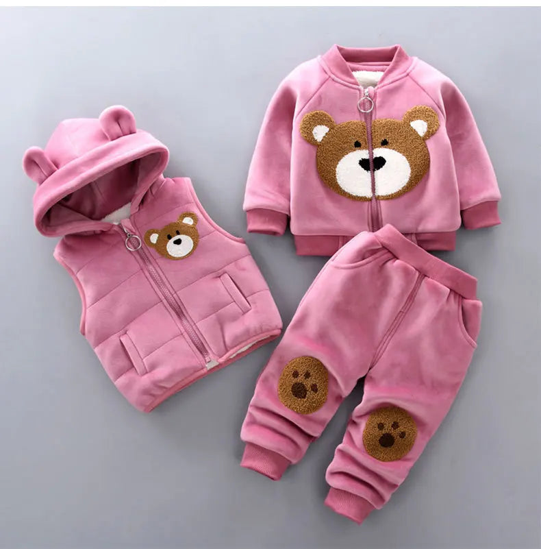 3PCS Toddler Baby Outfit Set