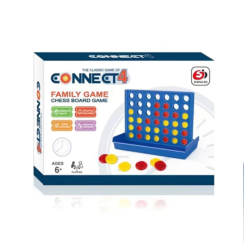 Four In A Row Bingo Chess Connect - Classic Family Board Game