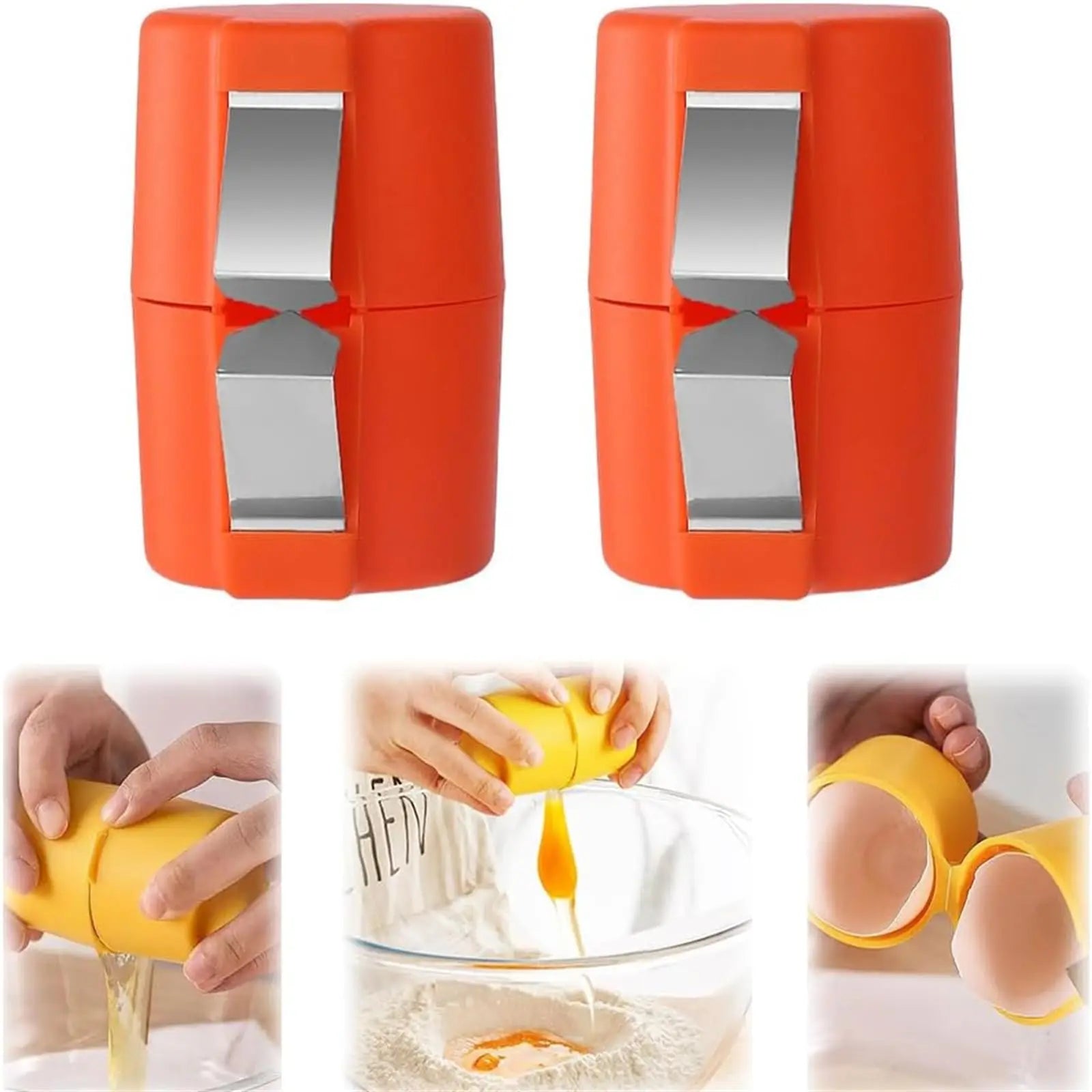 Egg Cracker & Separator Tool Set