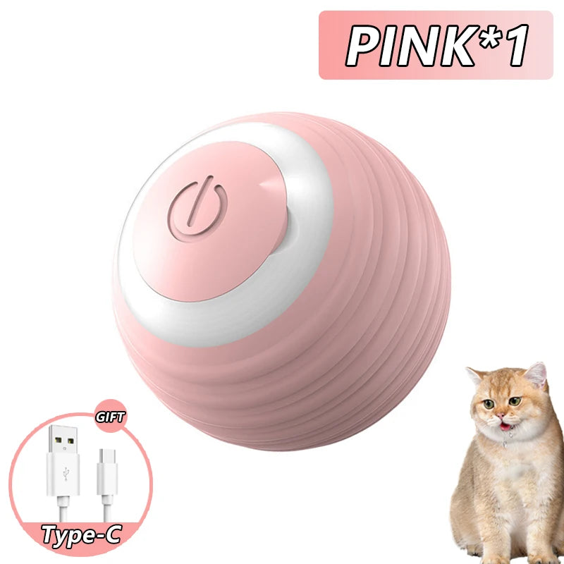 Cat Interactive Rolling Ball Toy