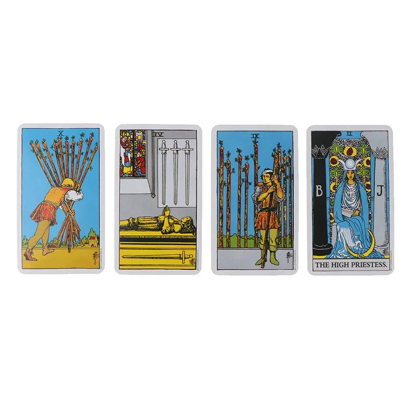 Hot Sell Rider Waite Tarot Card Deck - English & Spanish Version