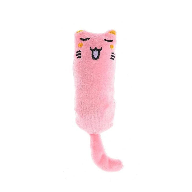 Pet Toy Rustle Sound Catnip Toy Cat Supplies Pet Cute Cat Toys Kitten Teeth Grinding Cat Plush Thumb Pillow Pet Products gatos