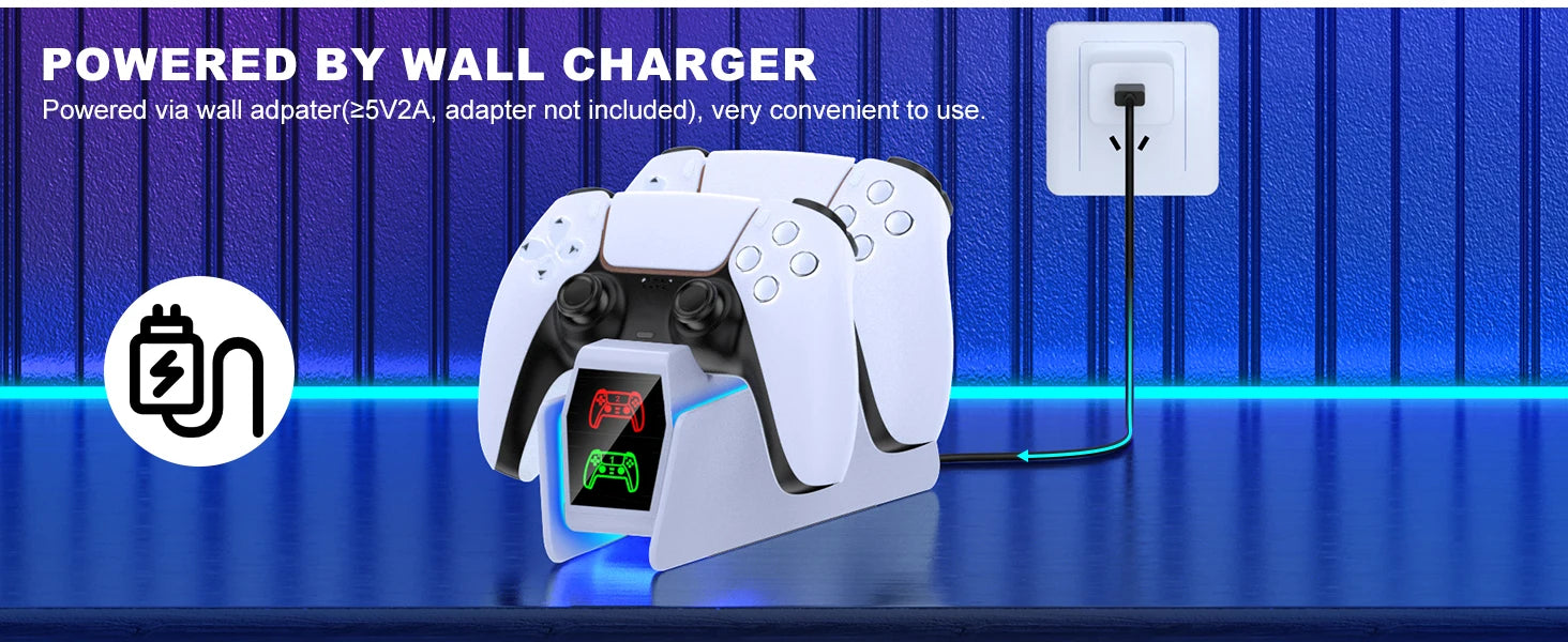 RGB Controller Charging Station for PS5