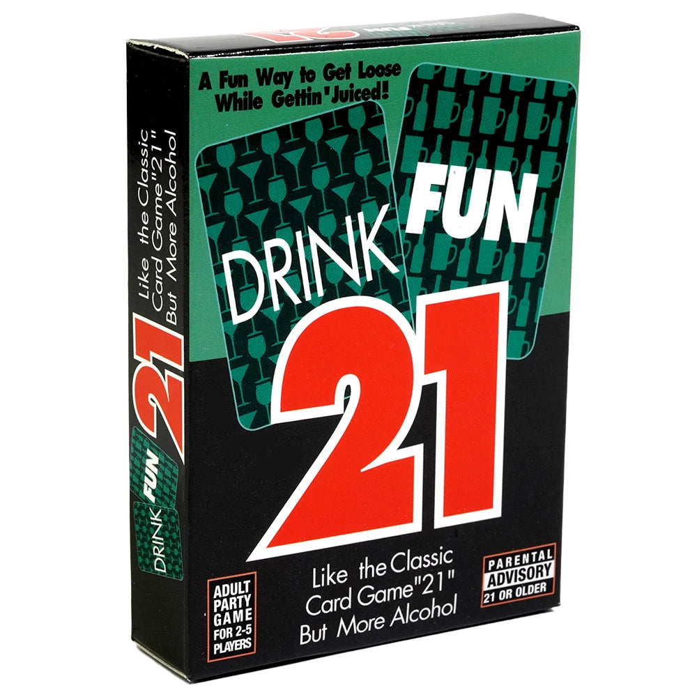 Drink Fun 21: Hilarious Drinking Card Game