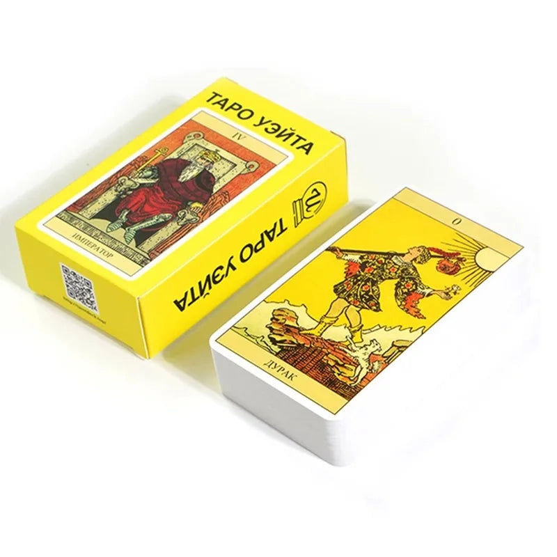 Hot Sell Rider Waite Tarot Card Deck - English & Spanish Version