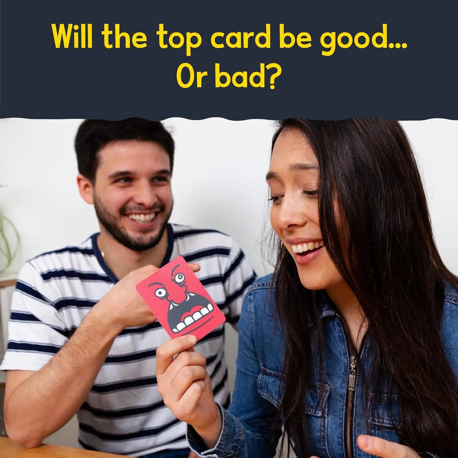 Good Face Bad Face Card Game - Hilarious Party & Travel Game