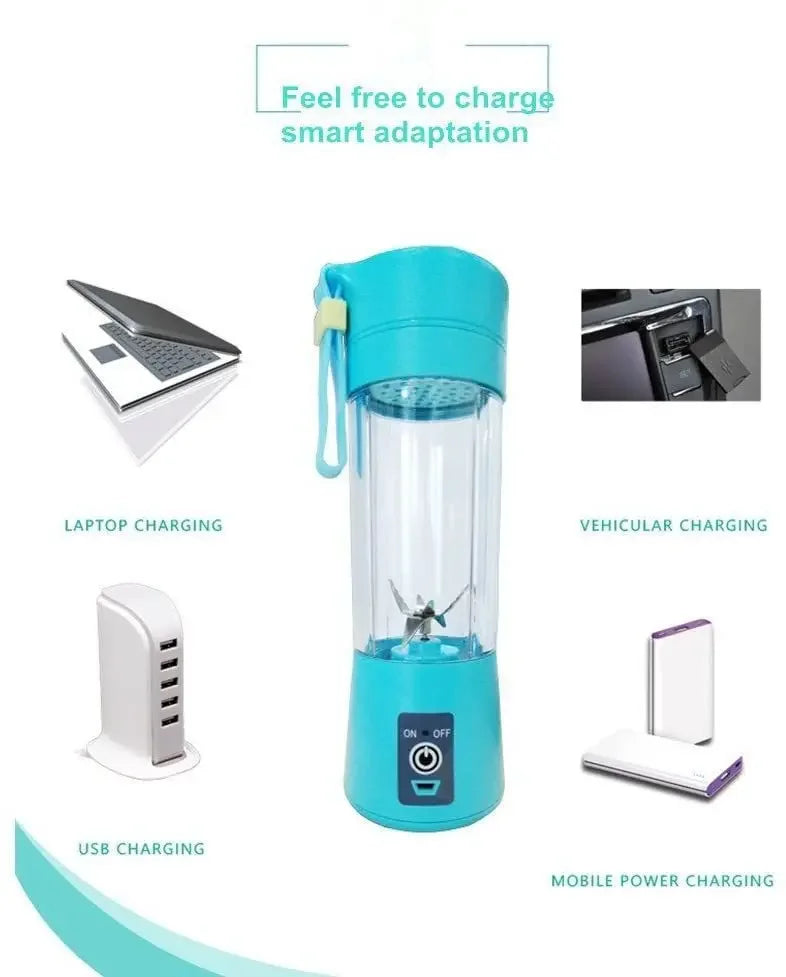 Portable Mini Electric Juicer USB Charging Smoothie Maker