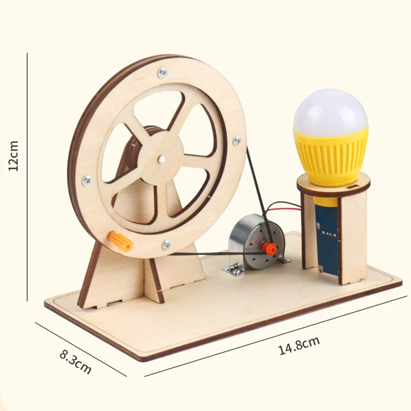 ooden Hand Generator STEM Toy for Kids