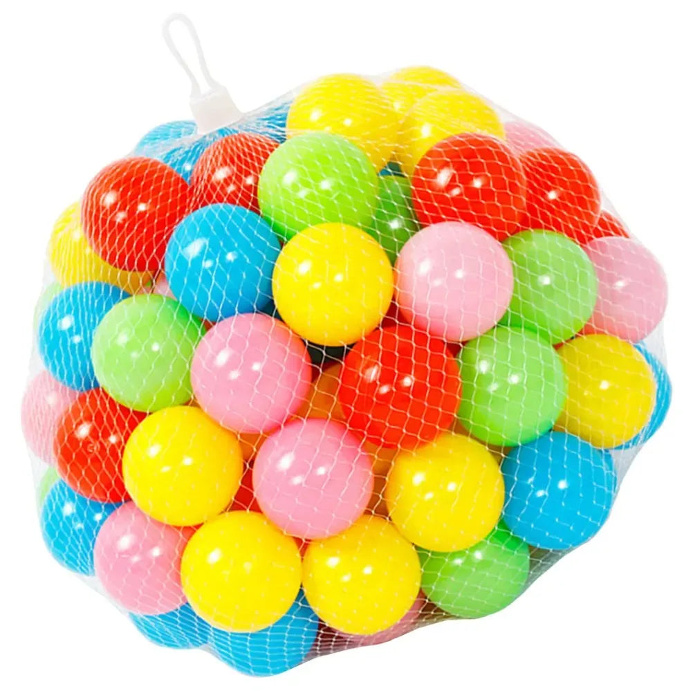 100PCS Colorful Plastic Ball Pit Balls