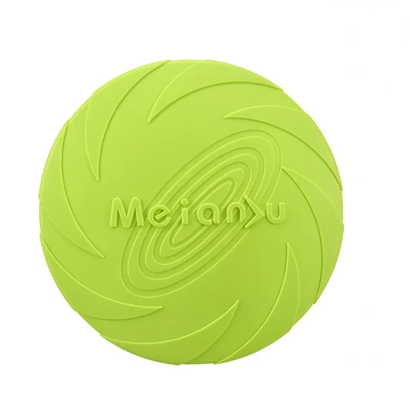 Silicone Flying Disc Dog Toy – 15/18/22cm