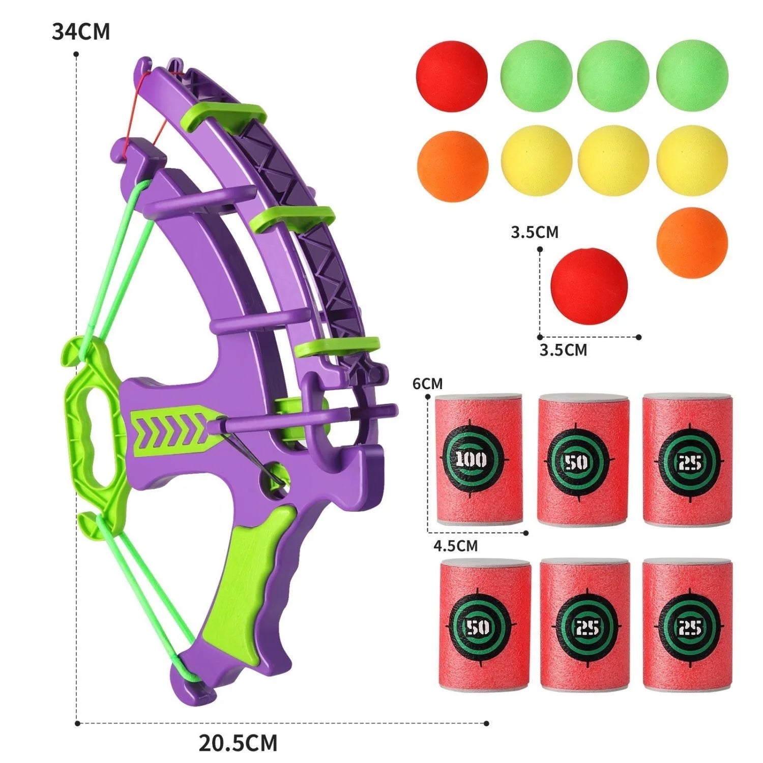 Montessori Slingshot Target Dartboard Basketball Board Game for Kids