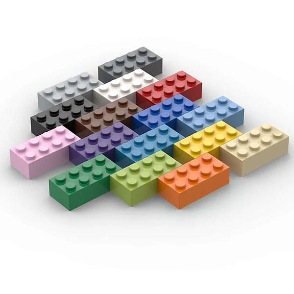 80pcs Building Blocks Bulk Set - Thick Figures Bricks