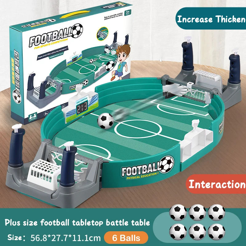 Portable Soccer Table Game for Kids & Family