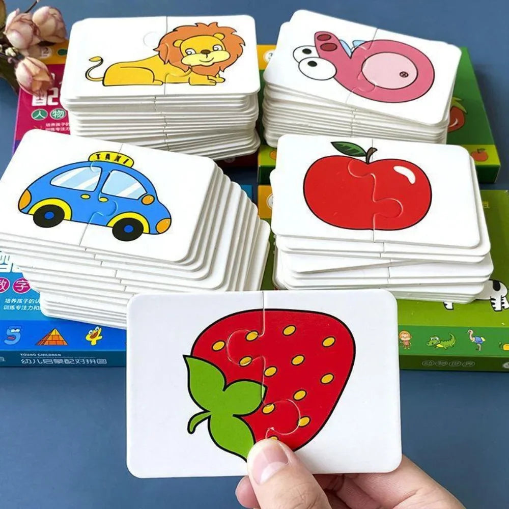 Montessori Toddler Card Matching Game