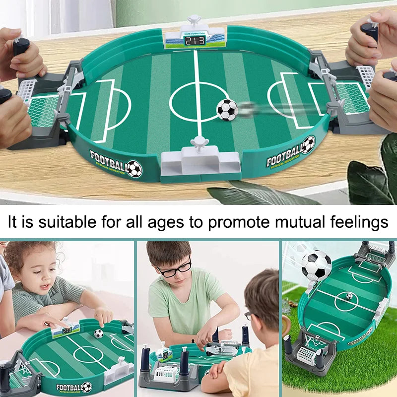 Portable Soccer Table Game for Kids & Family