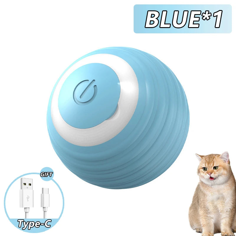 Cat Interactive Rolling Ball Toy