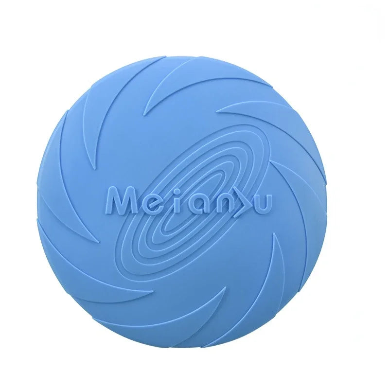 Silicone Flying Disc Dog Toy – 15/18/22cm